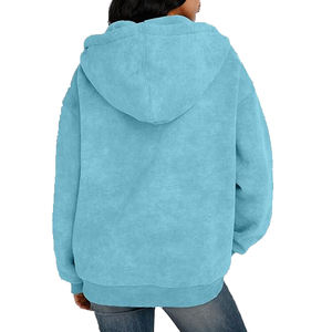 Stylish Acid Wash Zipper Hoodies <b>Men</b> Custom Printing Streetwear <b>Zip</b> <b>Up</b> Hooded Sweatshirts Premium Bulk Wholesale Price - Product Image 4