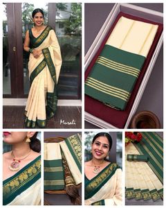 Nouvelle Arrivée Designer Soie Banarasi Saree avec Meilleur Prix - Product Image 2
