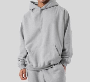 Custom Design High Quality Pullover Men Hoodies Solid Casual Plus Size OEM Custom Men Hoodies - Product Image 1