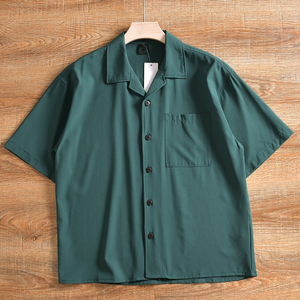 Premium Cotton <b>Cuban</b> Collar <b>Shirts</b> <b>Men's</b> Fashion Cotton <b>Cuban</b> <b>Shirts</b> Factory Direct Price MOQ Friendly <b>Men's</b> <b>Cuban</b> <b>Shirts</b> - Product Image 3