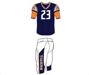 Nuevo Diseño de Uniforme de Fútbol Americano 100% Poliéster, Servicio OEM, Venta Caliente, Ropa Deportiva Juvenil, Uniforme de Fútbol Masculino Personalizado en Venta - Product Image 1