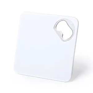 Sottobicchiere Personalizzato Guzmanes con Apribottiglie, Gadget Promozionale Personalizzabile - Product Image 1