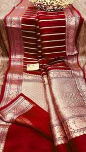 สั่งทําพิเศษในผ้าไหมพิมพ์ลายสารี 100% สีเขียวสวยงาม สไตล์ชาติพันธุ์อินเดีย เหมาะสําหรับขายต่อสําหรับงานแต่งงานเช่นกัน - Product Image 2