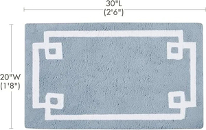 Tapis de bain durable fabriqué en tissu absorbant de qualité supérieure, à texture douce, séchage rapide et support fiable. - Product Image 5