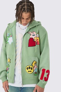 Sudadera con capucha de otoño e invierno de alta calidad Casual 100% algodón sólido Zip Up Sudadera con capucha transpirable para hombre - Product Image 4