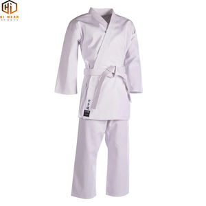 Camisa de manga larga de tela de algodón de alta calidad para niños adultos hombre mujer traje de artes marciales ropa de entrenamiento - Product Image 2