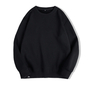 Sudaderas de algodón en blanco French Terry Fleece Custom Crewneck Sudadera de gran tamaño suelta unisex Ropa casual - Product Image 2