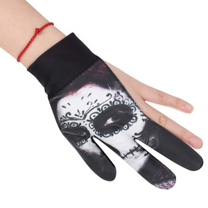 Gants de bâton de joueur de jeu de Table unisexe 3 doigts gants de billard personnalisé meilleurs gants de billard billard billard queue de billard - Product Image 1