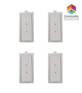 10A 2 way Polycarbonate tường chuyển đổi IP20 cho công nghiệp & Home sử dụng Modular điện hệ thống dây điện - Product Image 2