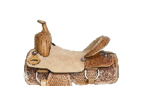 Juego de tachuelas de cuero genuino de primera calidad, monturas de carreras occidentales e inglesas para montar a caballo - Product Image 3