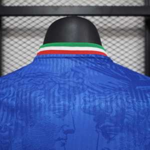 Custom Retro Soccer Jersey for <b>Men</b> Original Quality Football <b>Shirt</b> with Knit Collar Automated Cutting for Training - Product Image 3