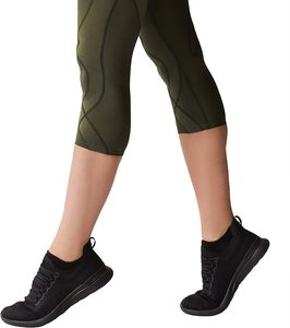 Nouveauté 2026 Pantalon de sport sans couture uni taille haute grande taille avec effet froncé aux fesses, coupe droite, jambe large et évasée, pour yoga et gym - Product Image 3