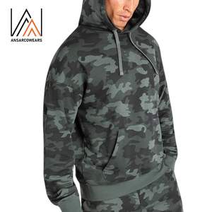 Sudadera con capucha de camuflaje personalizada XL para hombre OEM ODM estilo camuflaje ropa de calle 100% algodón sudaderas con capucha al por mayor de fabricante a granel - Product Image 4