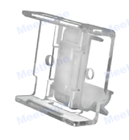 Meethope 25 ° ou 45 ° ESL Clip de porte-étiquette de prix Adaptateur de porte-étiquette électronique sur l'étagère TegometalL et Linde de 30mm