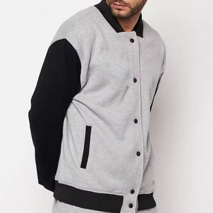 Veste universitaire classique, streetwear moderne et élégant, vêtement d'extérieur confortable, mode durable pour tous les jours, qualité supérieure, devant - Product Image 4