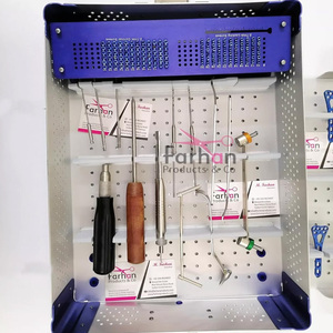 Placas dentales distales de ángulo variable de 2,7mm con tornillos Juego veterinario ortopédico - Product Image 3