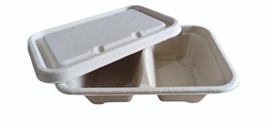 Assiettes compostables biodégradables ovales écologiques de 10 pouces Plateau à fruits jetables de canne à sucre pour restaurants et fêtes - Product Image 5