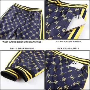 Ensemble de survêtements pour hommes en violet, survêtement à carreaux, survêtements pour hommes, survêtements de sport 2 pièces, vêtements de jogging, tenues de jogging - Product Image 6