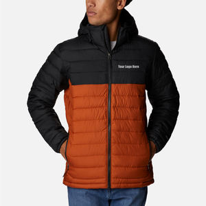 All'ingrosso personalizzabile regolare base aderente comodo gilet imbottito da uomo caldo giacca invernale con cappuccio coibentato <span class=keywords><strong>parka</strong></span> estivo - Product Image 2