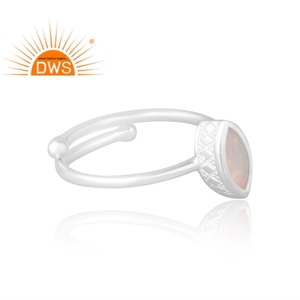 แหวนพลอยโอปอลจากเอธิโอเปียธรรมชาติเงินสเตอร์ลิง925สำหรับผู้ผลิตเครื่องประดับตามต้องการ - Product Image 4