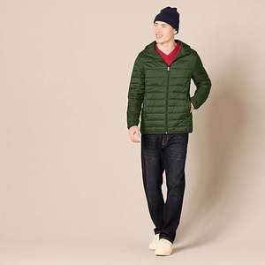 Custom Canvas Puffer <b>Jacket</b> Thick Polyester Filled Hooded Winter Parka <b>for</b> <b>Men</b> <b>Smart</b> Casual Style - Product Image 4