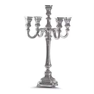 High Quality Decorative Metal Antique Menorah Candelabra Decorative <b>Holder</b> Pure Metal Antique Menorah - Product Image 1