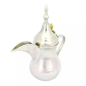 Dallah หม้อกาแฟโลหะอาหรับสไตล์วินเทจสำหรับร้านอาหารหม้อเสิร์ฟกาแฟโรงแรม - Product Image 5