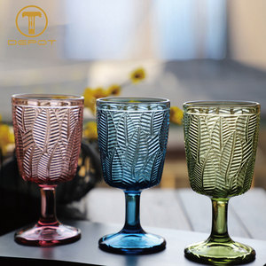 Set Professionale di Calici in Vetro Verde <span class=keywords><strong>Vintage</strong></span> per Eventi - Product Image 6