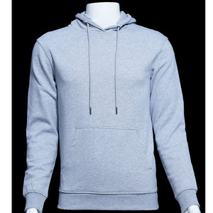 100% Cotton/<b>Bamboo</b> Fleece Oversized Fit Premium Soft Eco-Friendly Winter Pullover Hoodie for Men-Wholesale <b>Screen</b> Printing DTG - Product Image 3