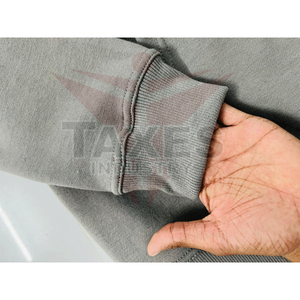 Nouveaux sweats à capuche personnalisés pour hommes de haute qualité, impression puff, 100% coton, polaire, uni, respirant, design - Product Image 2