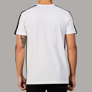 Conjunto de Camiseta y Pantalones Cortos Unisex para Hombre, Personalizado, 100% Algodón, Cuello Redondo, Logotipo Impreso en Serigrafía, Último Modelo, Lavado, Tallas Grandes - Product Image 4