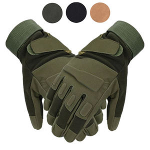 Guantes de trabajo a prueba de calor hechos a medida de la mejor calidad Material de cuero Guantes de soldadura de seguridad resistentes al calor Equipo de protección de jardín - Product Image 1