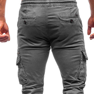 Pantalons décontractés professionnels pour hommes, qualité supérieure, toile de coton, impression par sublimation, marque privée, jambe droite, hiver - Product Image 6