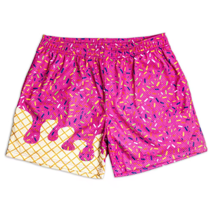 Pantalones Cortos Deportivos Unisex Personalizados con Estampado Digital de Patrón Sólido, Transpirables, de Secado Rápido, 100% Poliéster, 340g, para Todas las Temporadas - Product Image 6