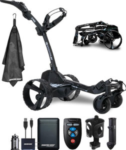 Zip Navigator All-Terrain Remote Electric Cart Golf Caddie Includes Drink, GPSPhone,Holder/Signature Series Power Bundle & Towel - Product Image 2