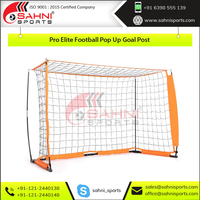 Elite Heavy Duty Robust Frame Soccer Pop Goal Post Calidad superior Venta caliente Equipo de entrenamiento para fútbol competitivo