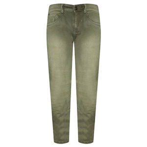 Pantalones Vaqueros Rectos de Diseño Casual Moderno, Mezcla de Algodón Transpirable y Ecológica, Ropa Urbana para un Estilo Informal en la Oficina - Product Image 4