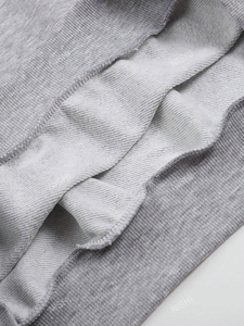 Vente en gros de sweatshirts et sweatshirts à capuche sans ficelle avec logo personnalisé 380 g/m² - Product Image 6