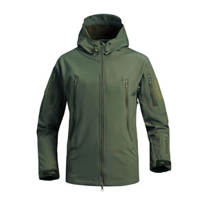 Chaquetas Softshell para deportes al aire libre, chaqueta transpirable de malla de secado rápido a prueba de viento, Campamento, senderismo, marca para hombres, chaquetas para hombres para senderismo al aire libre - Product Image 4