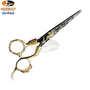 JACKBILLY Fashionable Summer Collection Stainless Steel Barber <b>Scissors</b> for Personal and Professional Use High-Quality - Product Image 2