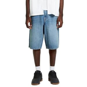 Pantalones cortos vaqueros largos y holgados para hombre, estilo casual, con lavado ácido, de Pakistán, precio de fábrica al por mayor, estilo urbano. - Product Image 1