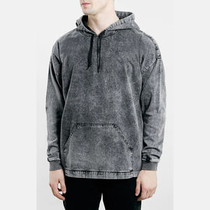 Ropa de calle personalizada para hombre, pantalones cortos lavados con ácido de algodón y Sudadera con capucha, chándales para hombre, conjunto de dos piezas - Product Image 1