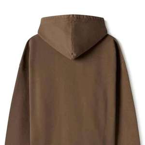 Wholesale High Quality Heavyweight Winter Custom Hoodie Sunfade <b>Wash</b> 100% Cotton Thick French Terry Zip up Hooded Sweatshirt - Product Image 6