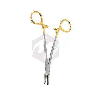 Crile bois porte-aiguille carbure de tungstène de qualité chirurgicale en acier inoxydable pince hémostatique 6.25 pouces aiguille conducteur Medic Instruments - Product Image 5