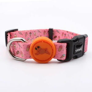 ปลอกคอสุนัขไนลอนกันน้ำ,ปลอกคอสุนัขสัตว์เลี้ยงส่วนตัว2022ออกแบบโลโก้เองได้ - Product Image 1