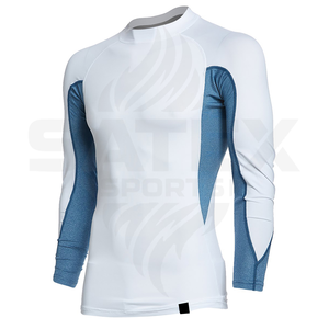 Rashguard unisexe premium pour MMA BJJ Gym Wear Manches longues Séchage rapide Extensible Anti-transpiration Anti-UV UPF50+ Spandex/Nylon - Product Image 2