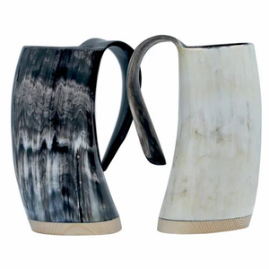 Cuerno de buey con estilo, tazas de cuerno para beber, respetuosas con el medio ambiente, calidad superior, cuerno personalizado, tazas para beber cerveza, tazas con estilo - Product Image 6