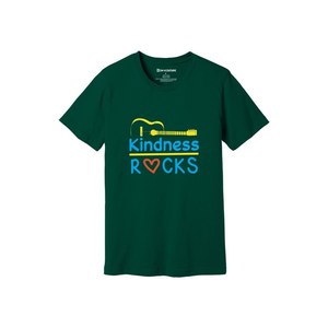 Camiseta informal de algodón 100% con temas de bondad 3D Imprimir 12 opciones de color 160-180 Colocación de diseño personalizable GSM pesado - Product Image 4