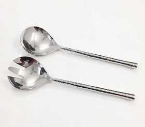 Juego de Cubiertos para Ensalada con Diseño Clásico, Acero Inoxidable, Diseño Único, Juego de Cubiertos Metálicos para Restaurante y Hotel, Utensilios Útiles - Product Image 3