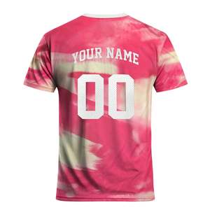 Camiseta de Fútbol Personalizada con Nombre y Número, Diseño de Dibujos Animados Sublimado, Secado Rápido, Cuello Redondo - Product Image 2